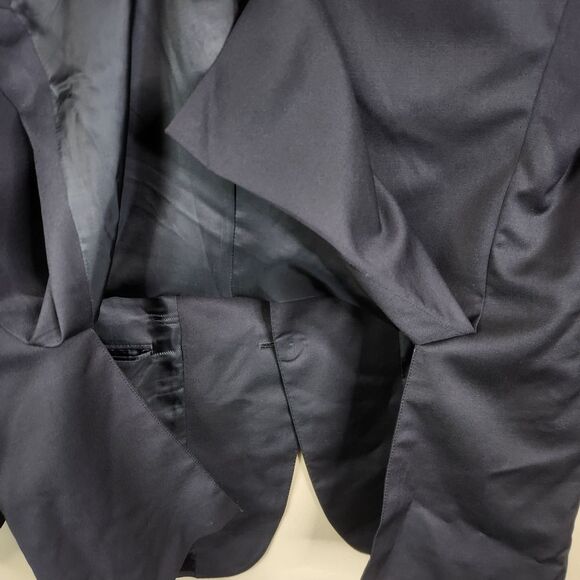 Ermenegildo Zegna Mens 3 Button Double Vented Wool Sport Coat Blazer 40R - Picture 7 of 7